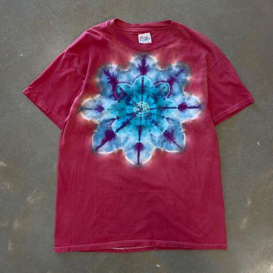 1990s Tie Dye T-Shirt [L]