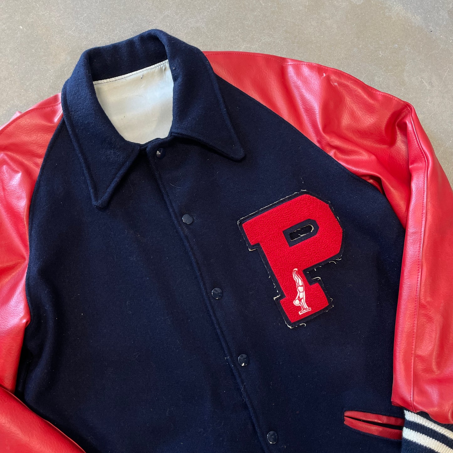 1980s Varsity Jacket/Trenchcoat [M]