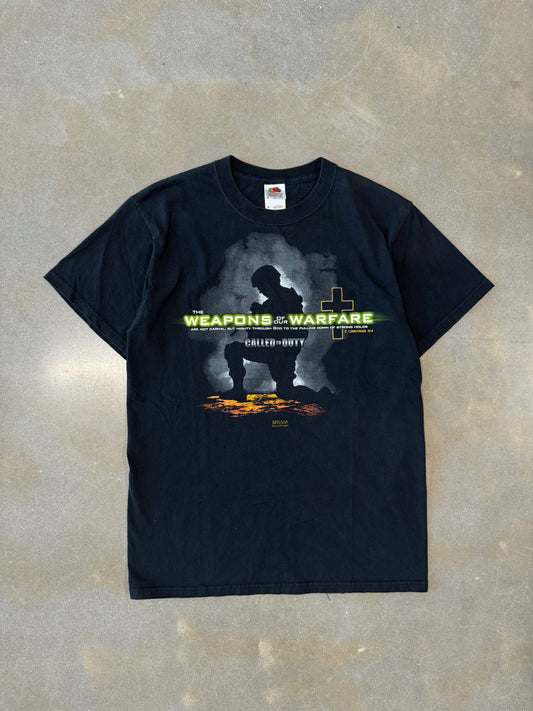 Vintage Y2K Call of Duty Jesus Parody T-Shirt [M]