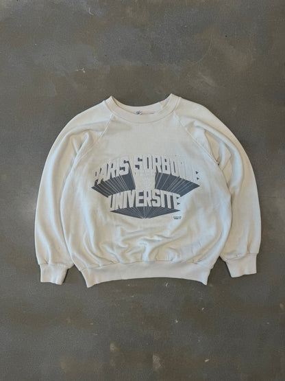 Vintage 1980s Paris Sorbonne Universite Crewneck [S/M]