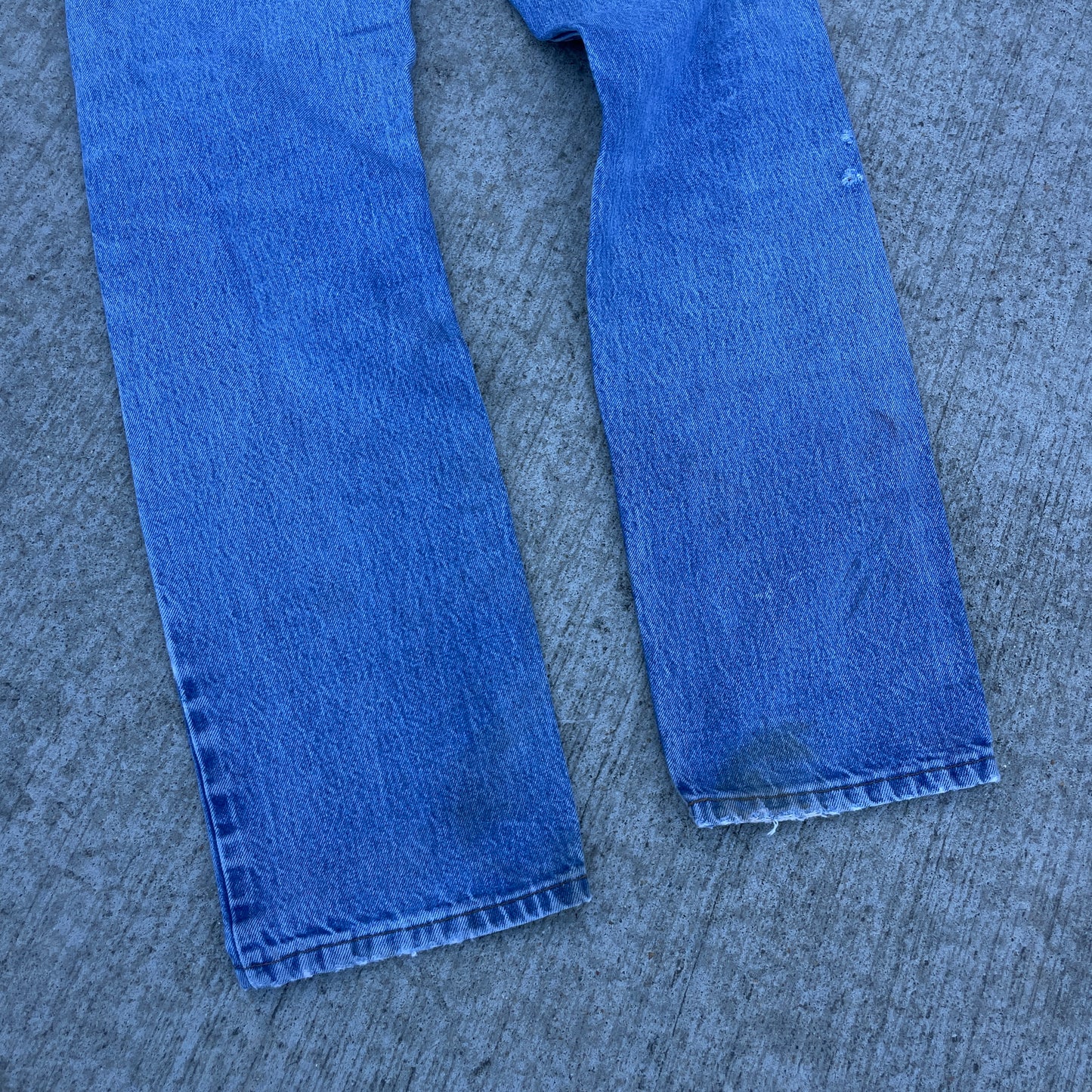 1980s Distressed Levis 505 Orange Tab [30x33]