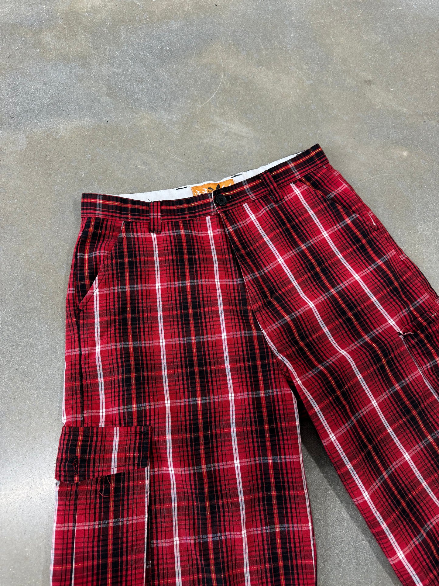 Vintage Y2K Plaid Raver Shorts [28]