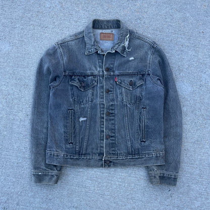 1980s Distressed Levis Trucker Jacket [L]