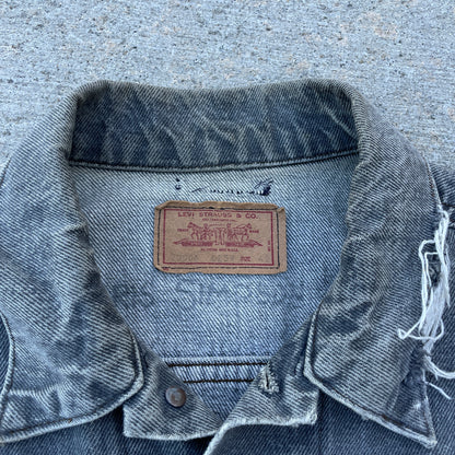 1980s Distressed Levis Trucker Jacket [L]