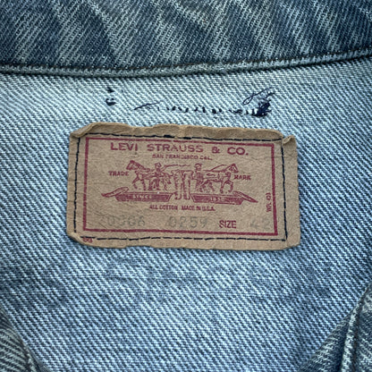 1980s Distressed Levis Trucker Jacket [L]