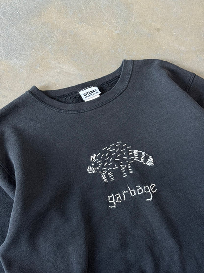 Vintage 1990s Garbage Cropped Crewneck [M]