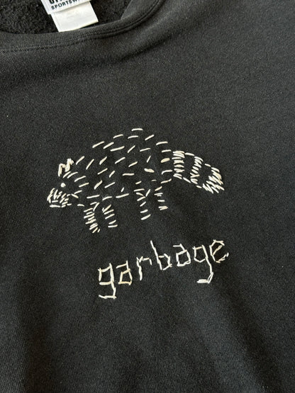 Vintage 1990s Garbage Cropped Crewneck [M]