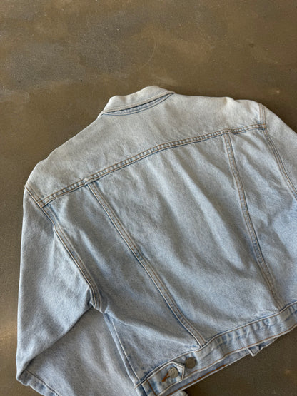 Vintage 1990s Bongo Cropped Denim Jacket [M]