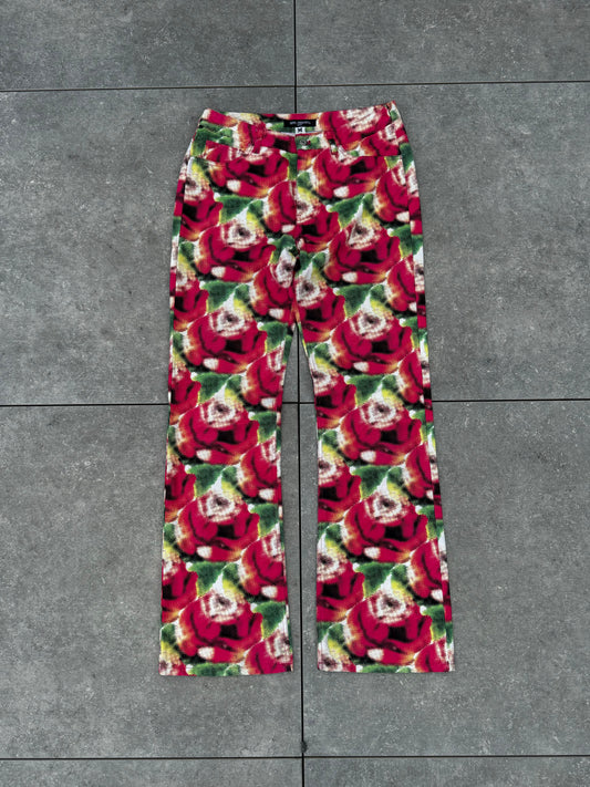 Ozone Community Tokyo Psychedelic All Over Print Flares [30]