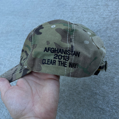 Y2K Military Afghanistan Camo Strapback Hat