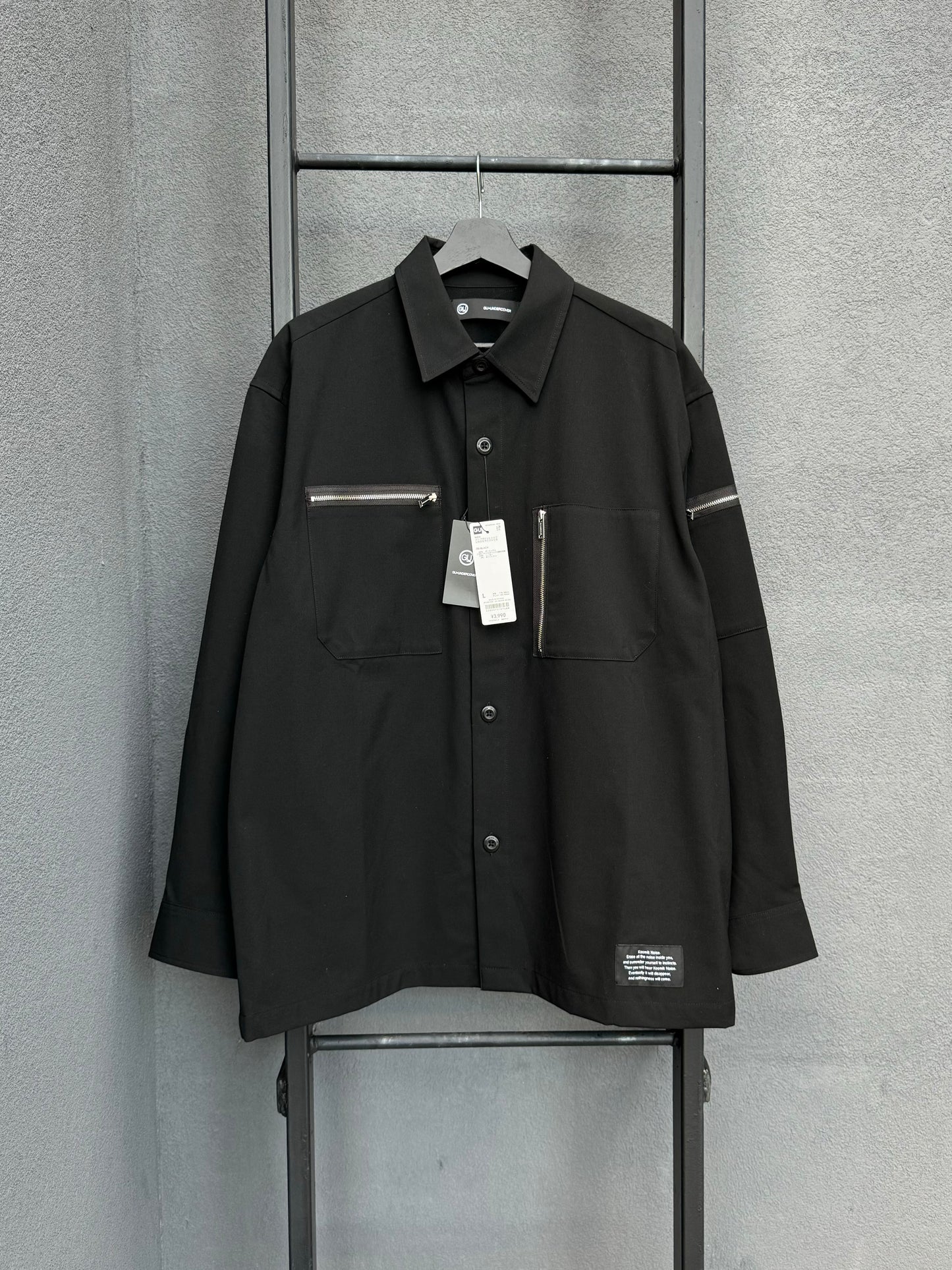 Undercover x GU Deadstock Button-Up Shirt Jacket [L/XL/