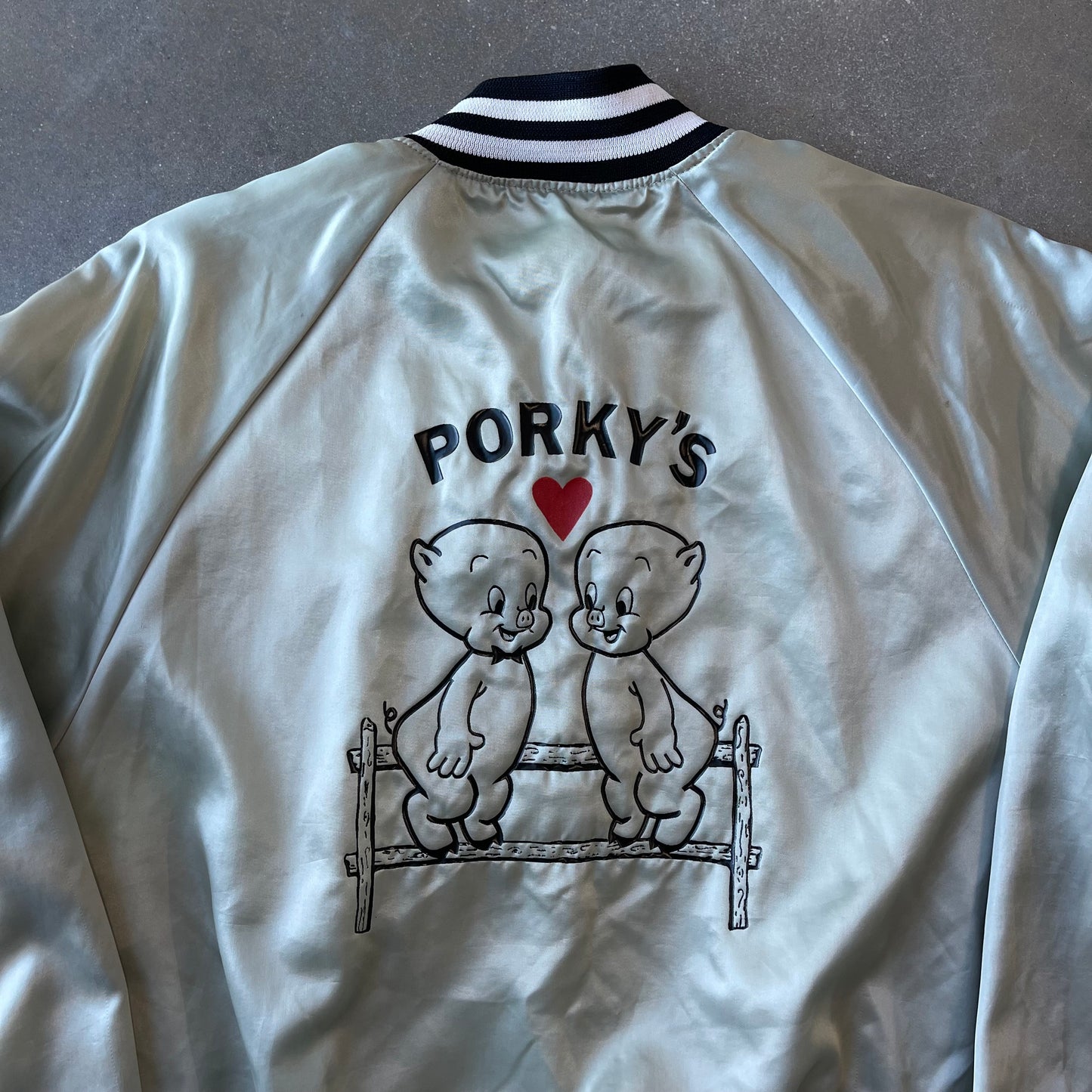 1980s Porky's Satin Jacket [L]