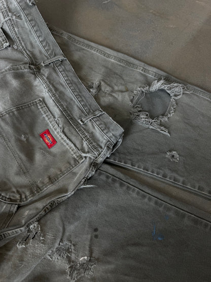 Vintage 1990s Thrashed Dickies Work Pants [38x30]