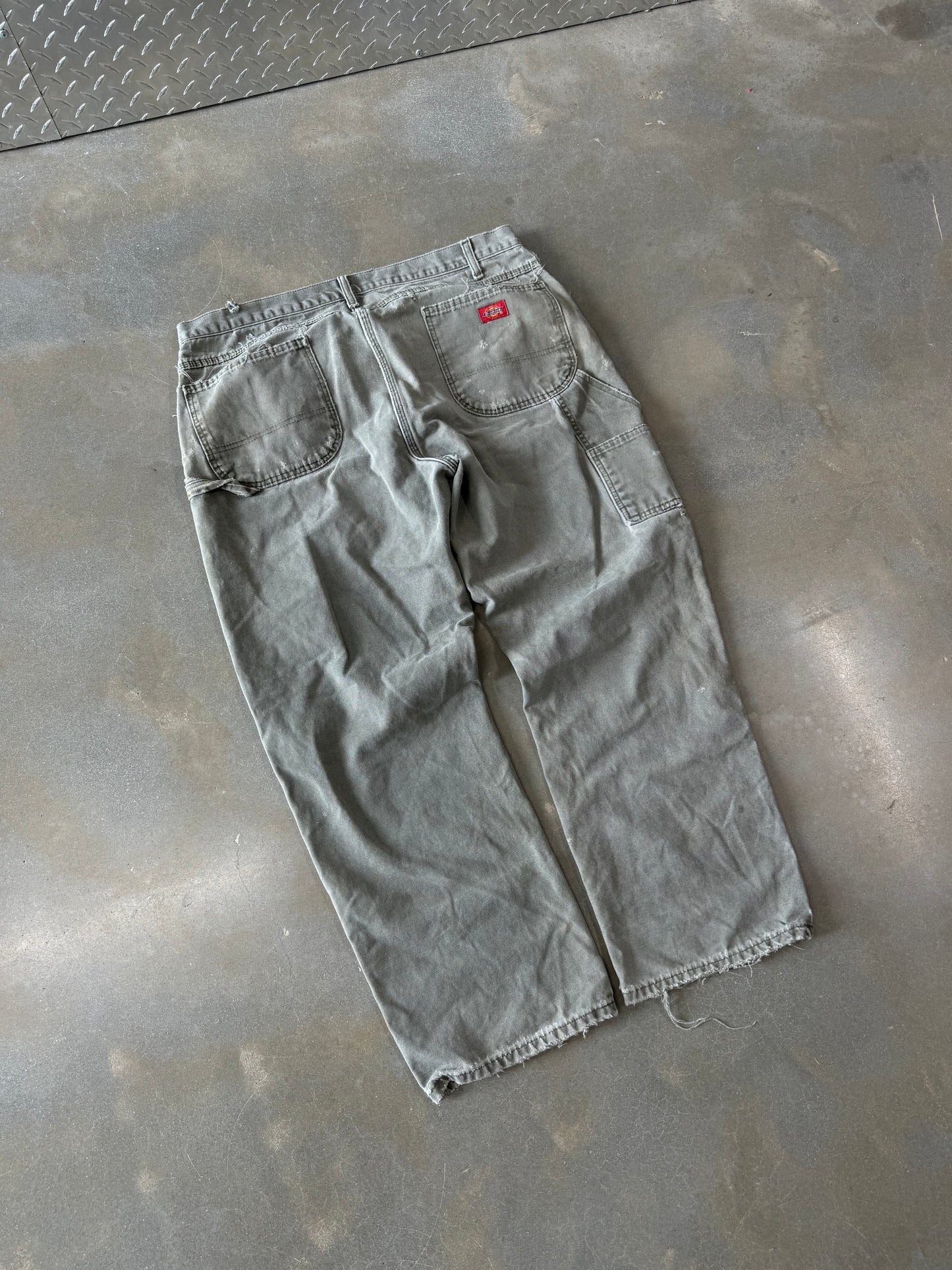 Vintage 1990s Thrashed Dickies Work Pants [38x30]